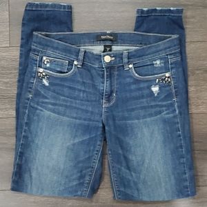 ❤ WHITE HOUSE BLACK MARKET SKINNY JEANS, 4 (27)